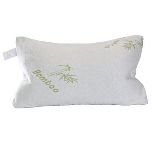Bamboo Living Queen Maximum Support Bamboo Pillow - Memory Foam Hypoallergenic - Picture 3 of 3